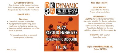N-22 (N 22 Dist Label Proof 12.22)